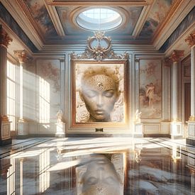 The Beauty of Diamonds and white Roses - in the Baroque Hall by Segaspics