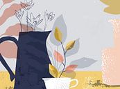 Mid Century Floral by Mad Dog Art thumbnail