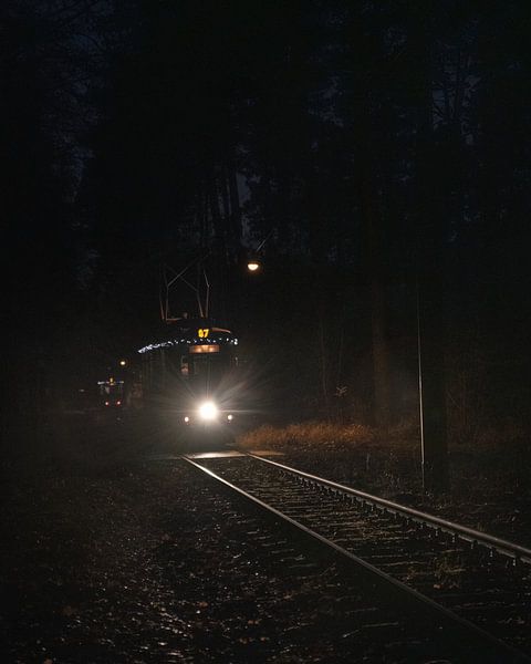 Voyage nocturne en tramway par wukasz.p
