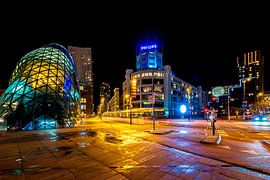 Eindhoven Lighttown IV (La ville de la lumière) sur Edwin van Aalten