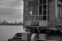 Historische havenkraan