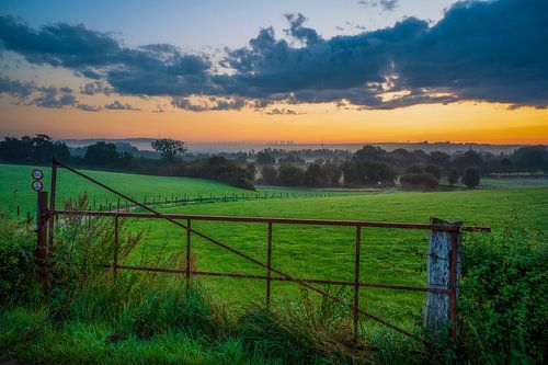 Just before sunrise