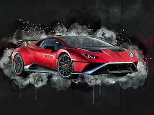 Lamborghini Huracan Sto 2021 van Pictura Designs