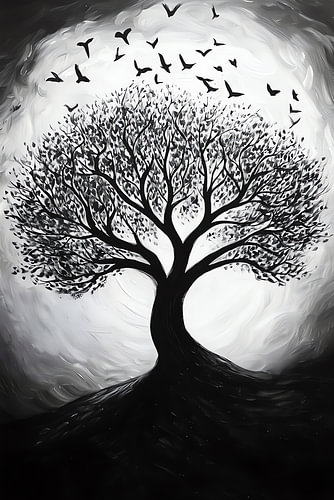 Boom der vogels