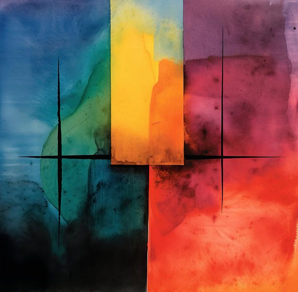 Abstrakt von Kunst Laune