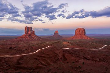 Monument Valley, Three Mittens von Sander Sterk