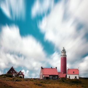 Vuurtoren op Texel van Niels Tichelaar