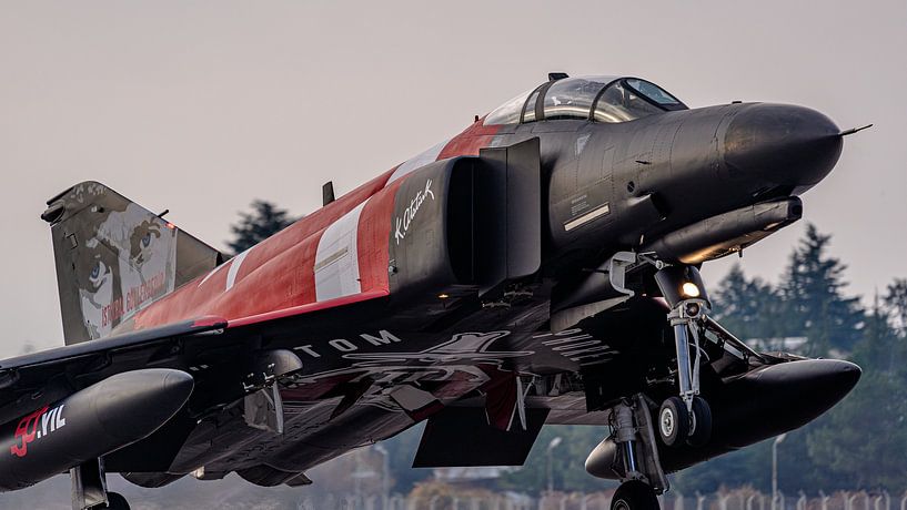 McDonnell Douglas F-4E Phantom II of the Turkish Air Force. by Jaap van den Berg