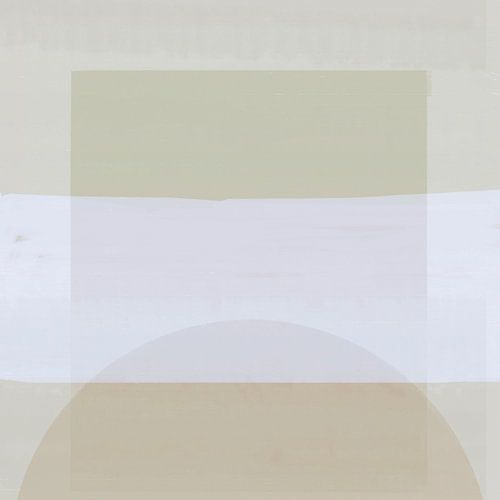 Abstract Geometric Retro Shapes Grey