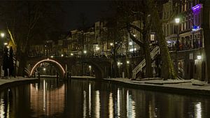 Oudegracht, Utrecht, The Netherlands sur Pierre Timmermans