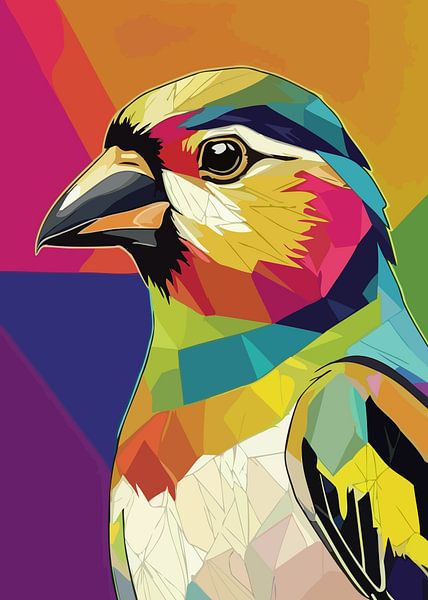Europäischer Stieglitz Pop Art Stil von MIROKKU