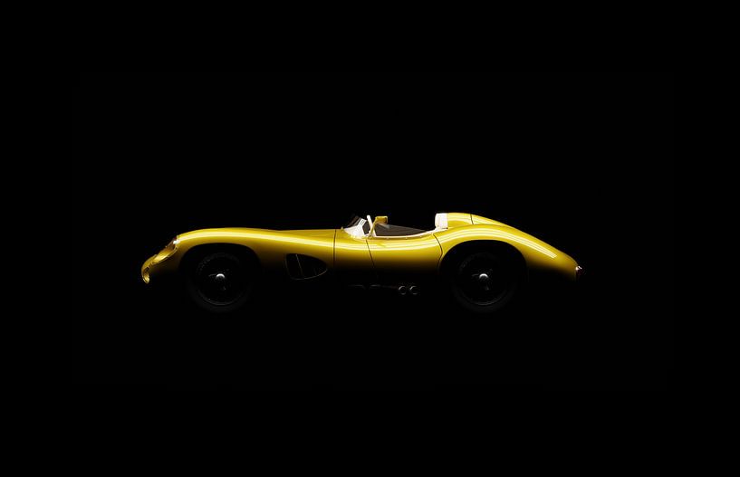 Yellow vintage sports car von Andreas Berheide Photography