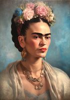 Frida poster art print