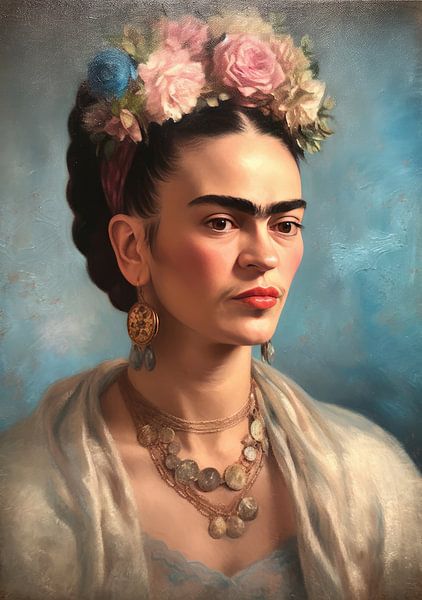Frida poster art print by Niklas Maximilian