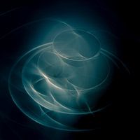 Abstrakt in Blau