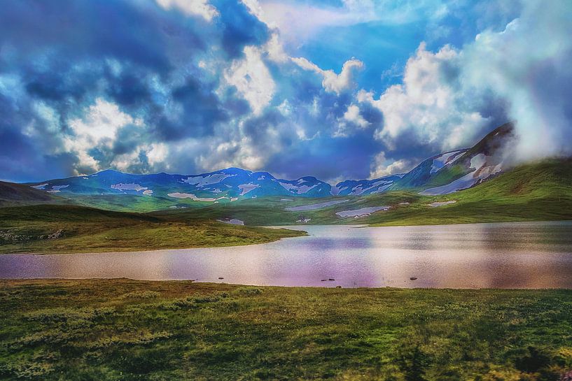 La Norvège, paysage par Helga van de Kar