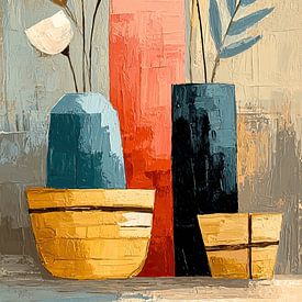 Flowers Vases | Flower Vases and Butterfly by Flower Studio