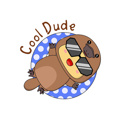 Platypus Swimming in Pool Float