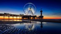 Riesenrad am Pier von Scheveningen von gaps photography Miniaturansicht