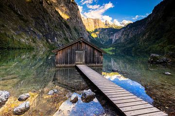 Boothuis aan de Obersee van Tilo Grellmann | Photography
