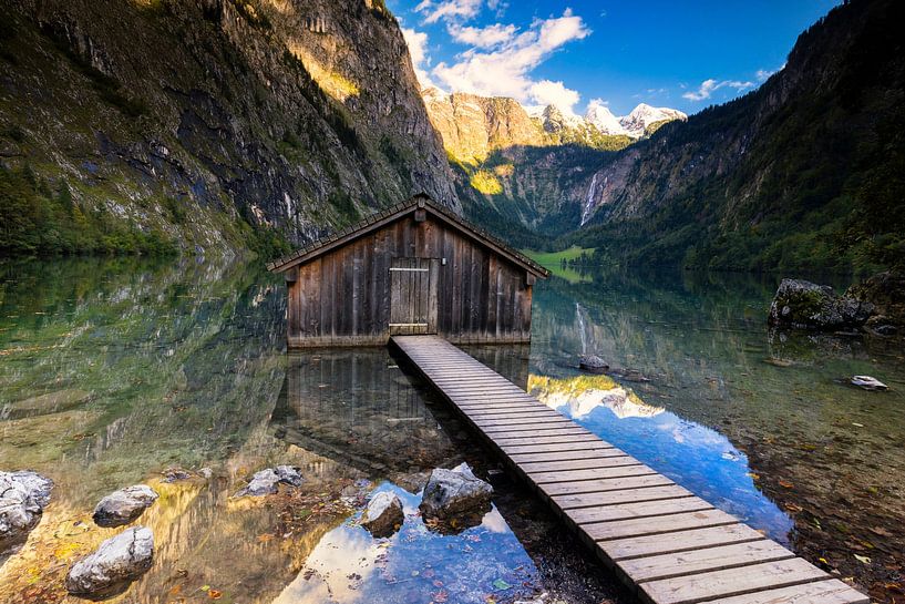 Bootshaus am Obersee von Tilo Grellmann