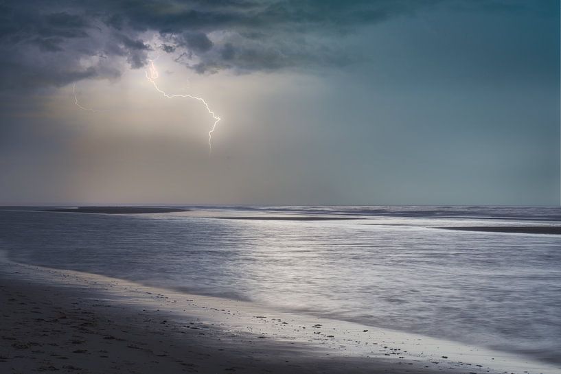 Gewitter am Strand von WeVaFotografie