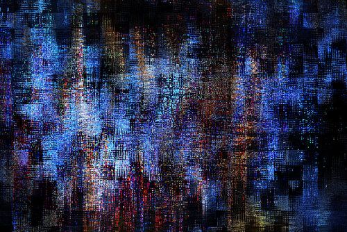 Concept abstract : Wolkenkrabber