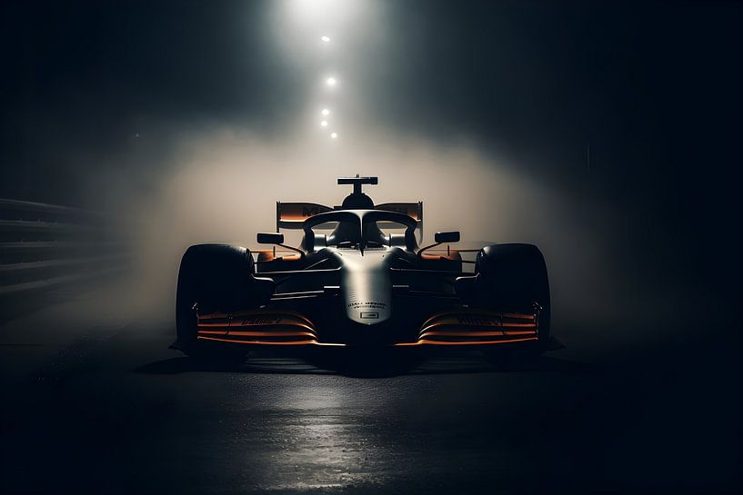 Racing car by Artsy
