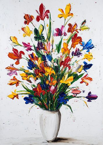 Bloemen Vaas | Vibrant Flower Power