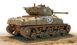 Char à Utah Beach, en France sur Achim Prill