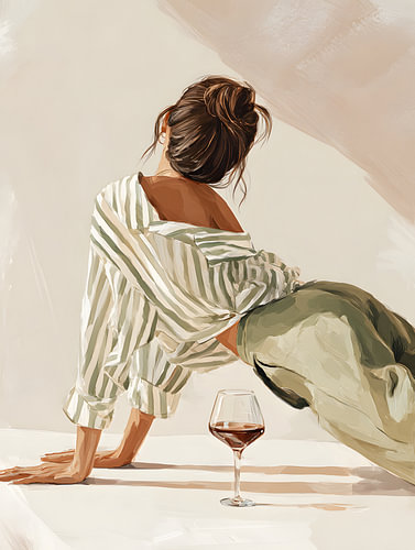 Quiet Wine Moment