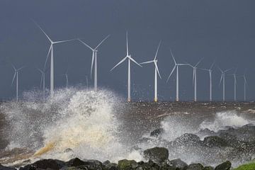 Windpark Westermeerwind von Ruud van der Lubben