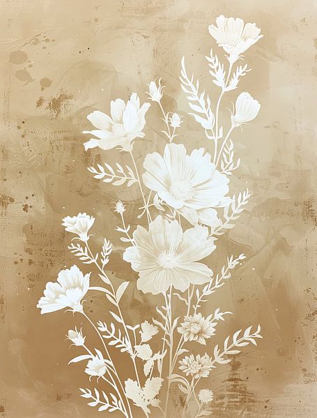 Weiße Blumen | Weiße Blumen von Blumen Studio