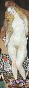Adam en Eva, Gustav Klimt... van Meesterlijcke Meesters thumbnail