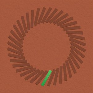 Relief Art - Rötliches Braun (Flexa-Farbpalette 2025)