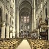 Das Innere von Notre Dame von Vintage Afbeeldingen