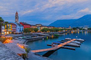 Une soirée à Ascona, en Suisse