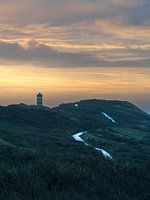 Zonsopgang bij de vuurtoren Kaapduinen hoog