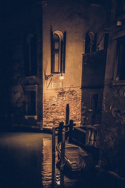 Stille avond in Venetië van Mischa Corsius
