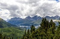 Uitzicht op St. Moritz