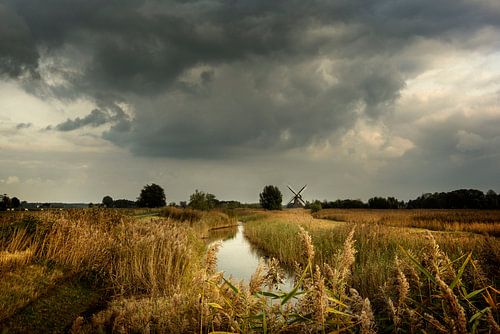 Herfstkleuren in het Groninger landschap van Bo Scheeringa Photography