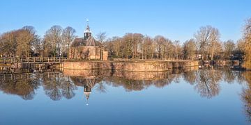 Slotgracht spiegel panorama