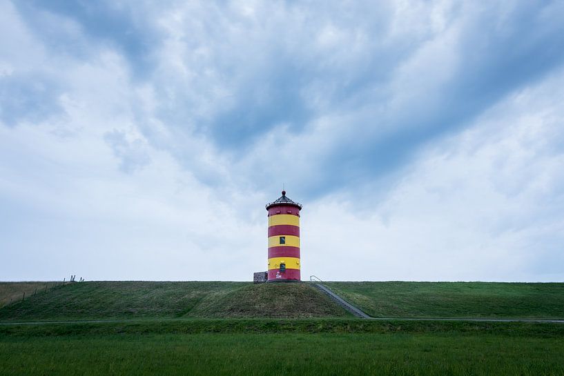 The lighthouse of Pilsum in East Frisia by Christian Möller Jork