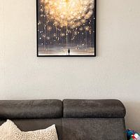 Photo de nos clients: Pluie de fleurs par Caroline Guerain, sur toile