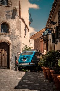 Taormina (sizilianisch: Taurmina) Sizilien Italien. Fotoposter oder Wanddekoration von Edwin Hunter