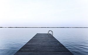 Steiger aan het Sneekermeer von Jo Pixel