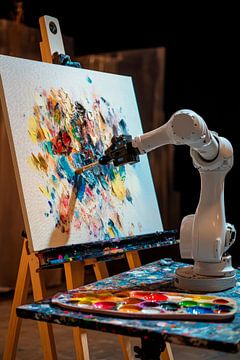Creatieve robotica van Poster Art Shop