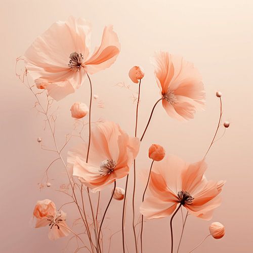 Douceur florissante : raffinement du duvet de pêche