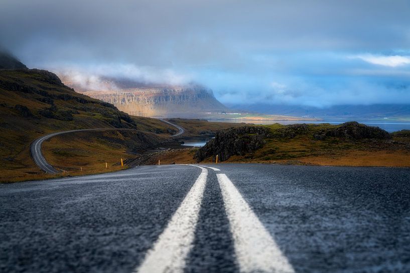 Special roads in Iceland by Roy Poots