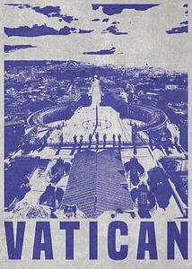 Die Skyline des Vatikans von DEN Vector